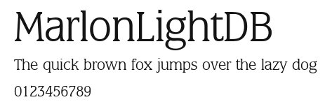 MarlonLightDB Preview
