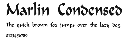 Marlin Condensed Preview