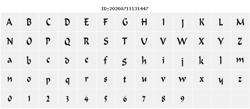 Character Map