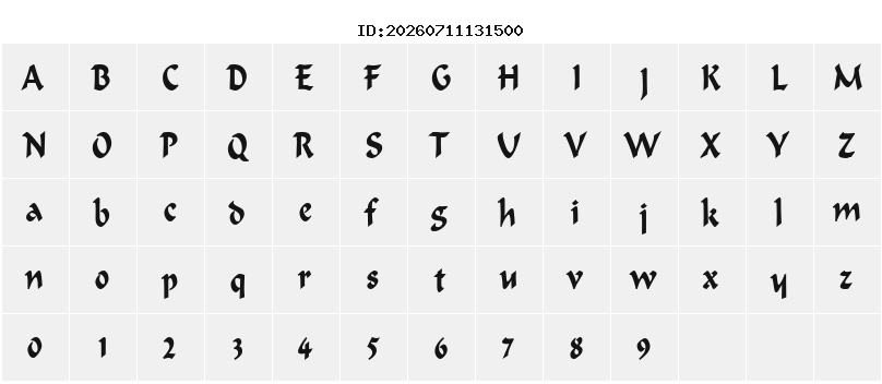 Character Map