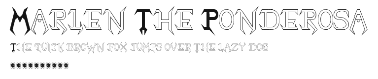 Marlen The Ponderosa Preview