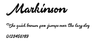Markinson.otf