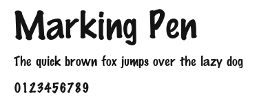 Marking Pen.ttf