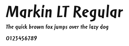 Markin LT Regular Preview