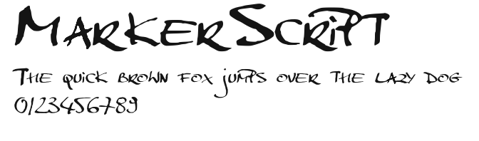 MarkerScript.ttf