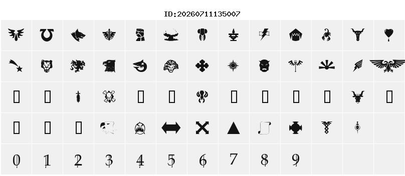 Character Map