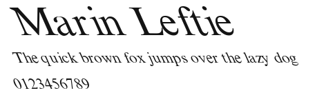 Marin Leftie.ttf
