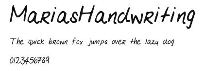 MariasHandwriting.ttf