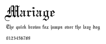Mariage Preview