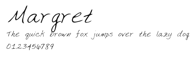 Margret.ttf