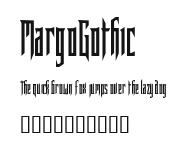 MargoGothic Preview