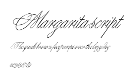Margarita script.ttf
