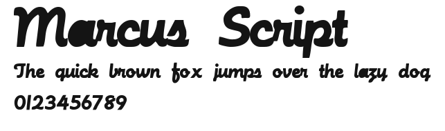 Marcus Script Preview