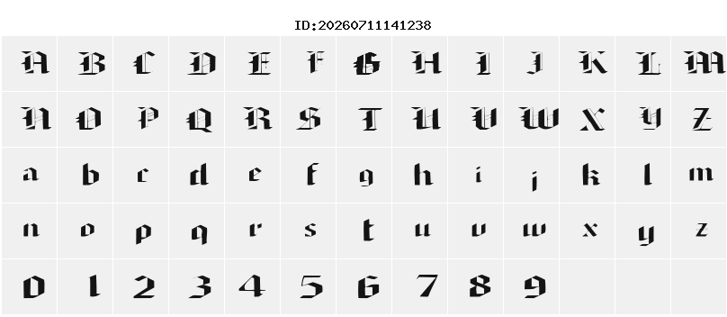Character Map