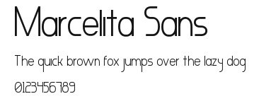 Marcelita Sans Preview