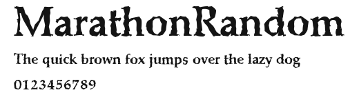 MarathonRandom Preview