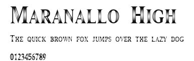 Maranallo High Preview