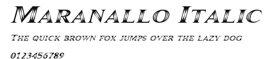 Maranallo Italic.ttf