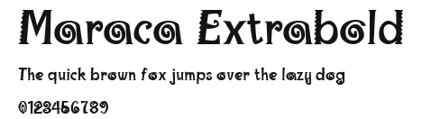 Maraca Extrabold.ttf
