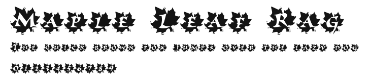 Maple Leaf Rag.ttf