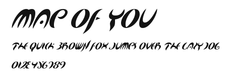 Map of You.ttf