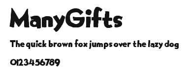 ManyGifts.ttf