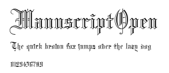 ManuscriptOpen.ttf