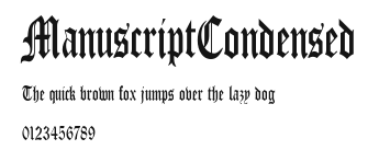 ManuscriptCondensed.ttf