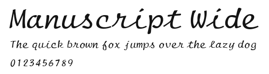 Manuscript Wide.ttf