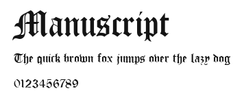Manuscript.ttf