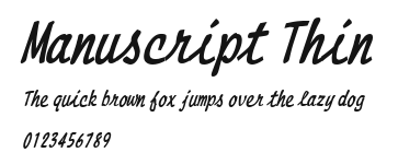 Manuscript Thin.ttf