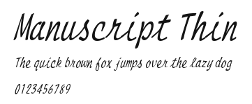 Manuscript Thin.ttf