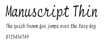 Manuscript Thin.ttf
