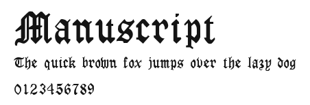Manuscript.ttf