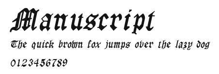 Manuscript.ttf