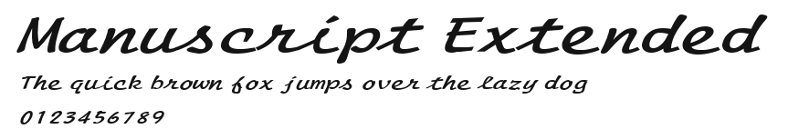 Manuscript Extended.ttf