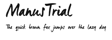 ManusTrial.ttf