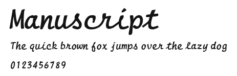 Manuscript.ttf