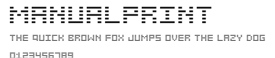 ManualPrint.ttf