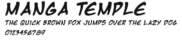 Manga Temple.ttf