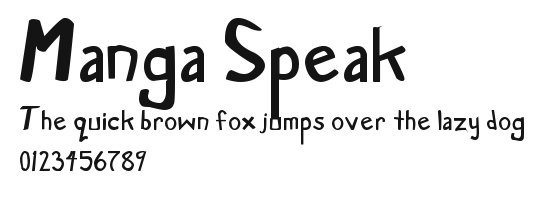 Manga Speak Preview