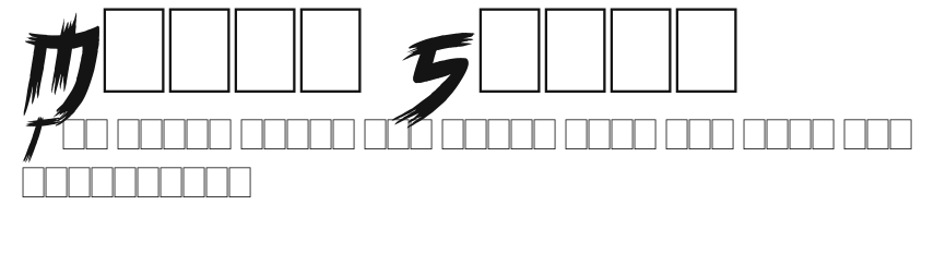 Manga Style Preview