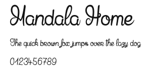 Mandala Home .ttf