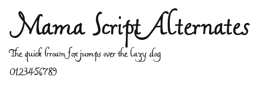 Mama Script Alternates.ttf
