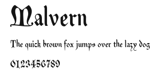 Malvern.ttf