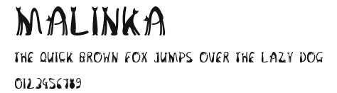 Malinka.ttf