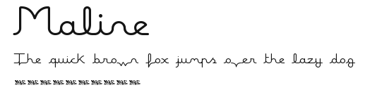 Maline.ttf