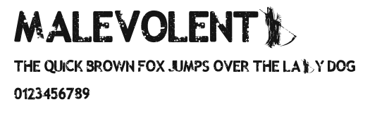 Malevolentz.otf