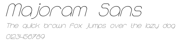 Majoram Sans.ttf