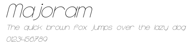 Majoram.ttf